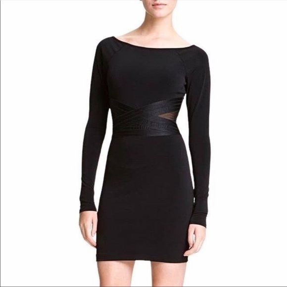 Elizabeth and James long sleeve black dress - Picture 1 of 7